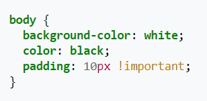 Tvorba webů: Ukázka zápisu CSS